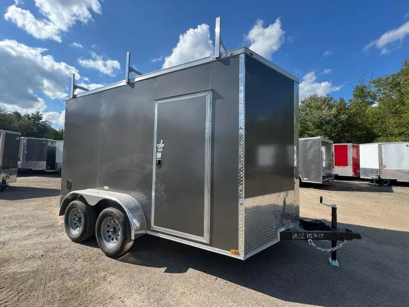 2026 Quality Cargo 7X12 CONTRACTOR PKG Cargo / Enclosed Trailer