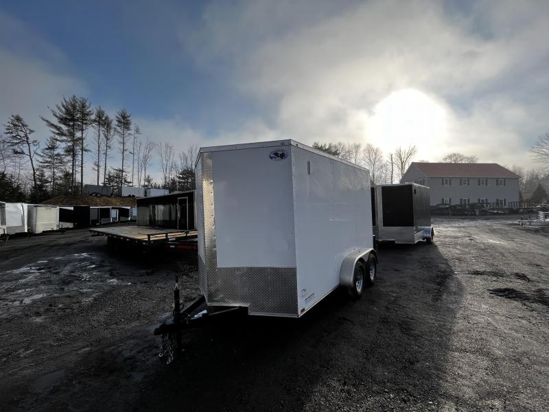 2022 Quality Cargo 7x12 Extra Height Enclosed Cargo Trailer CM Truck
