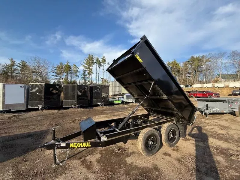 2025 Nexhaul 6x10 10k DECK OVER Dump Trailer