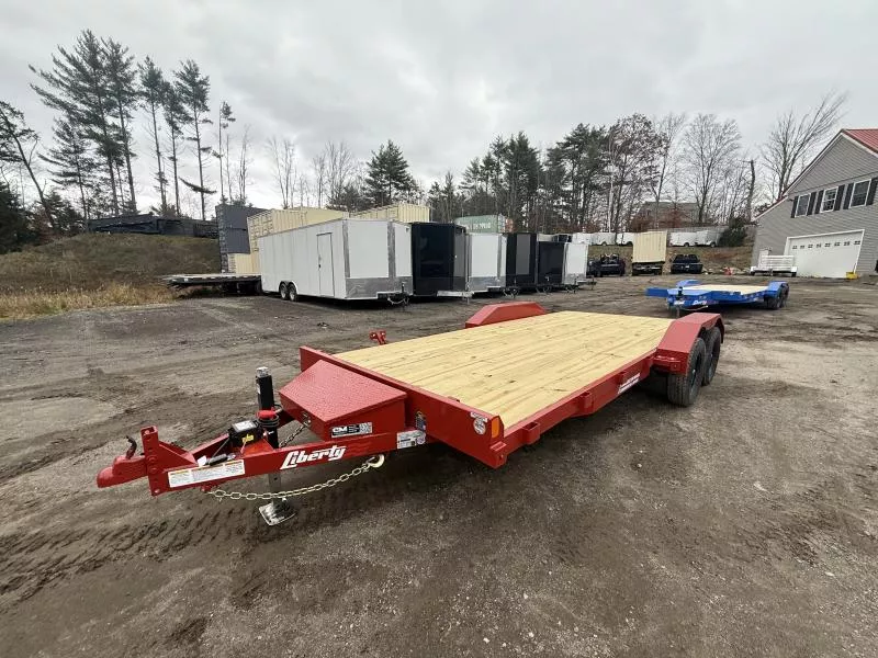 2026 Liberty 7X18 7K Car Hauler Trailer