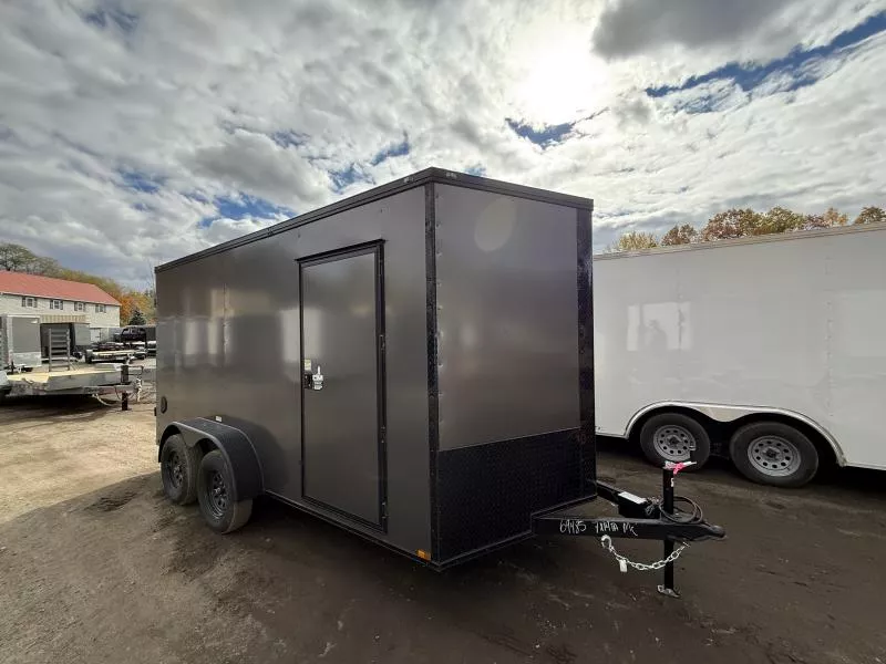 2026 Quality Cargo 7X14 EXTRA HEIGHT BARN DOORS Enclosed Trailer