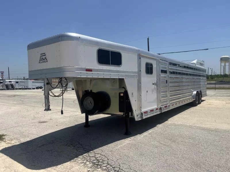 2025 Platinum Coach 8 Horse Stock Combo  Trailer wFi7hgmvx7mg