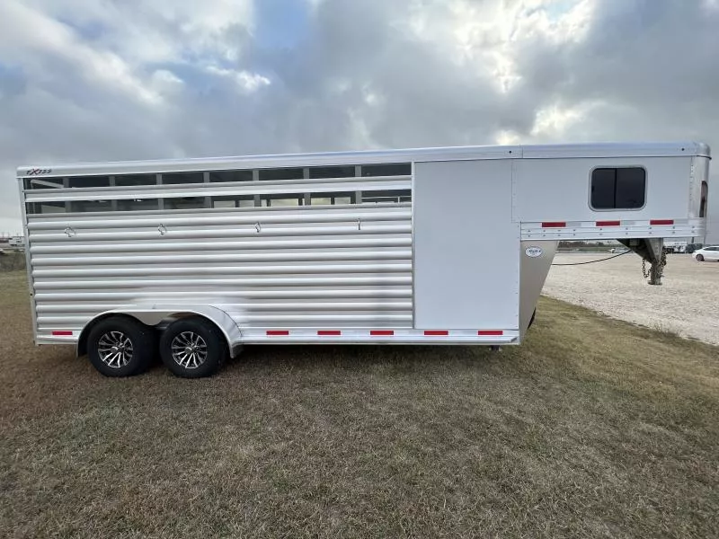 new Stock / Stock Combo Trailers Exiss Trailers  for sale, in Jarrell, TX Thumbnail 2