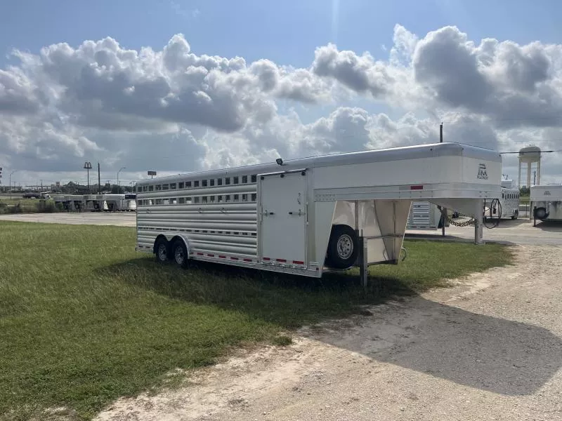 2025 Platinum Coach 8x24 Stock Trailer w/side ramp ih7kDgp3mwy3