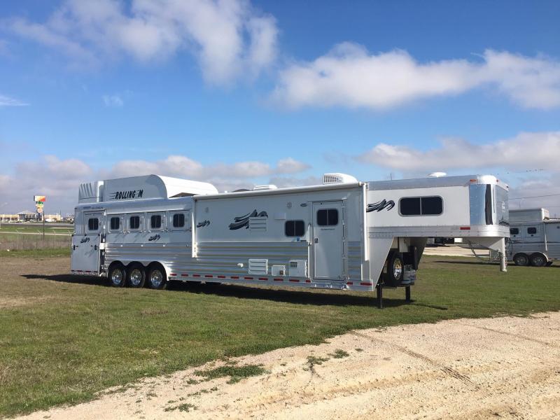 2021 Platinum Coach 5 Horse Side Load with 13.8 ft SW and Slide Horse Trailer 2021 Platinum Coach 5 Horse Side Load with 13.8 ft SW and Slide Horse Trailer