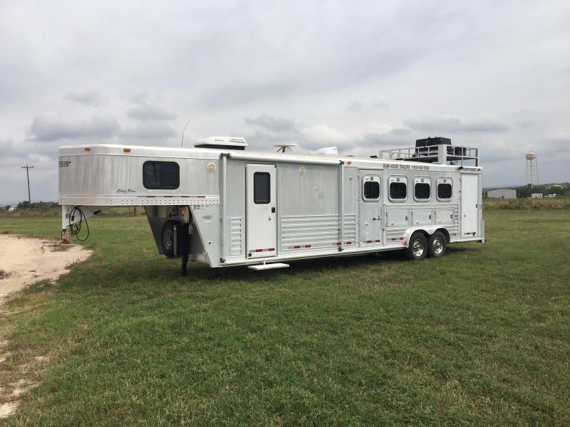 2019 Platinum Coach 4 horse 15 ft 8 short wall with slide Horse Trailer Horse Trailers and