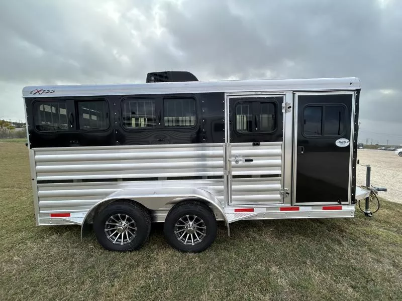 2026 Exiss Trailers Exhibitor Mini Combo 615W BP 6'2 tall Stock Trailer