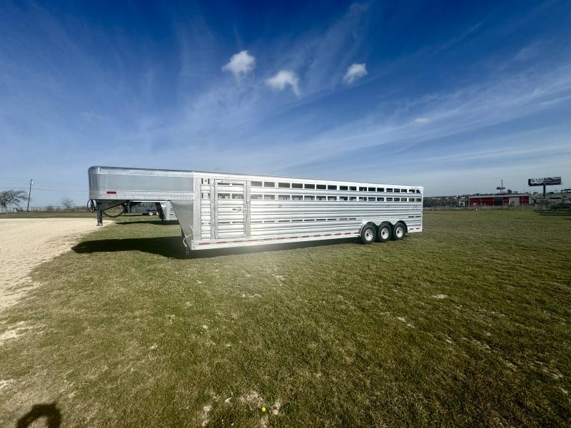 2025 Platinum Coach 8 x 32 Stock Trailer 4mEWECmmp708
