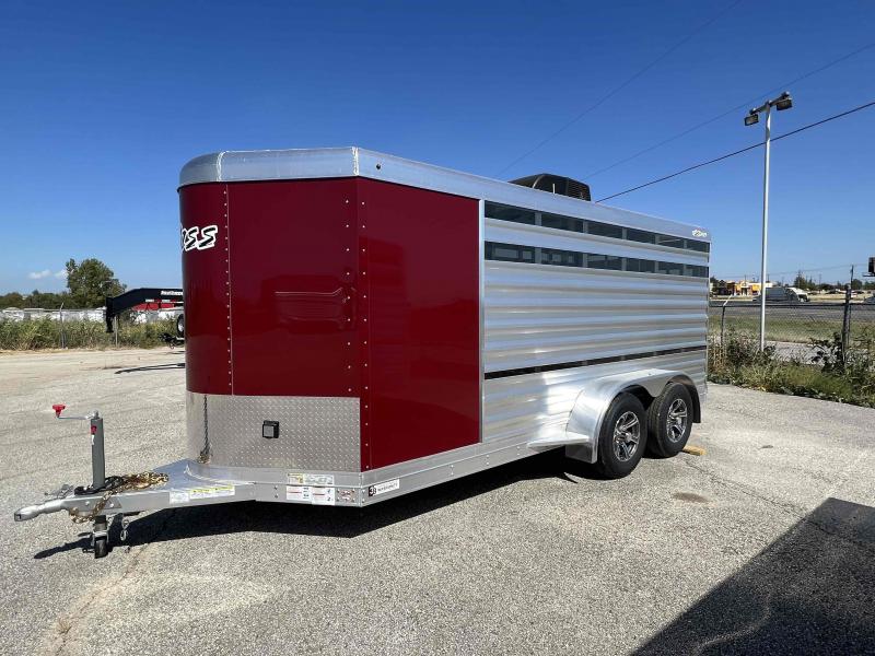 2023 Exiss Trailers 615 A Mini Combo Livestock Trailer 2023 Exiss Trailers 615 A Mini Combo Livestock Trailer