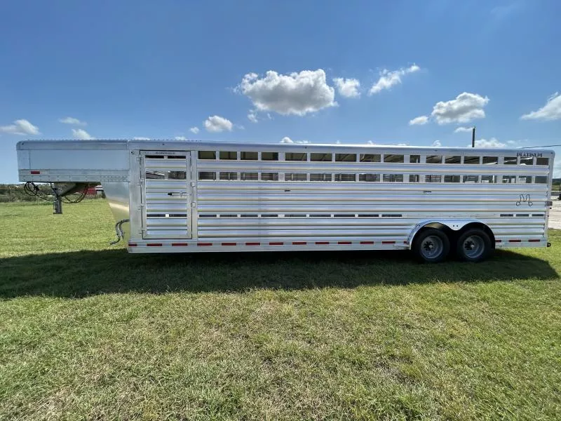 2026 Platinum Coach 8x28 Stock Trailer