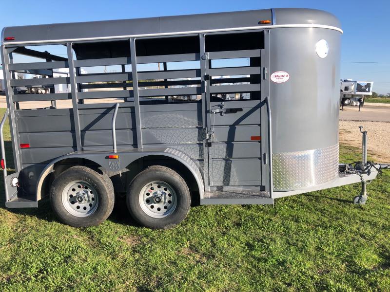 2024 WW 12x6 All Around Bumper Pull Livestock Trailer Horse Trailers
