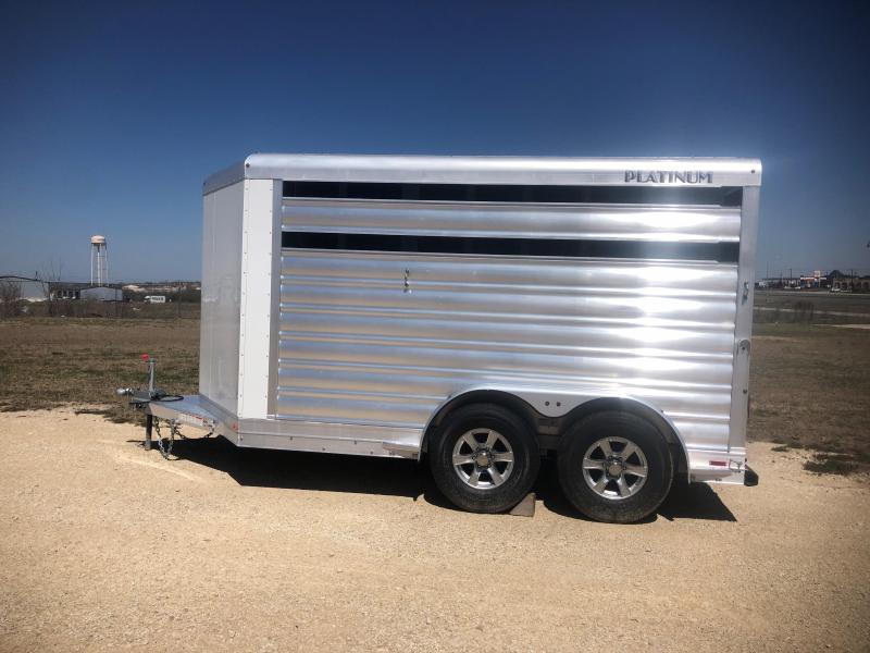 2023 Platinum Coach 2 Horse Bumper Pull Trailer Texas Trailer