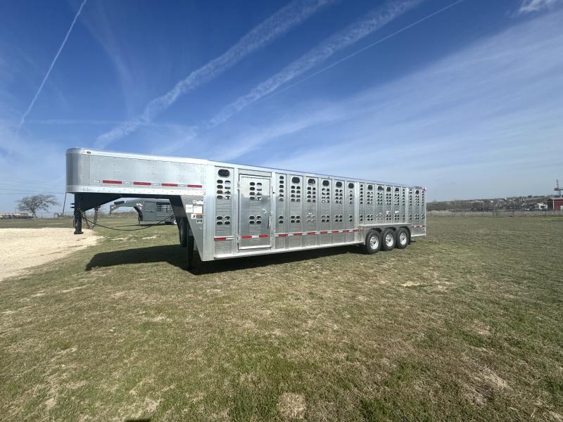 2025 Wilson Trailer 30' Foreman Stock Trailer EFl9wOjv6xzu