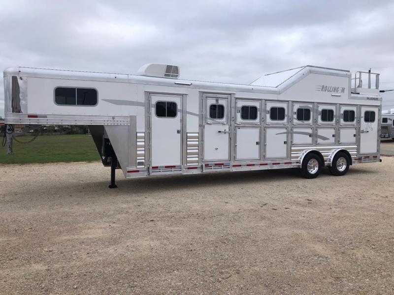 2024 Platinum Coach 6 Horse 8 Wide Trailer Special with Smart Tack