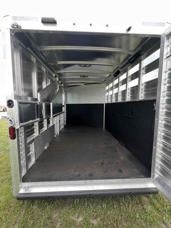 2024 Exiss Trailers 3 Horse CXF Bumper Pull Horse Trailer Horse