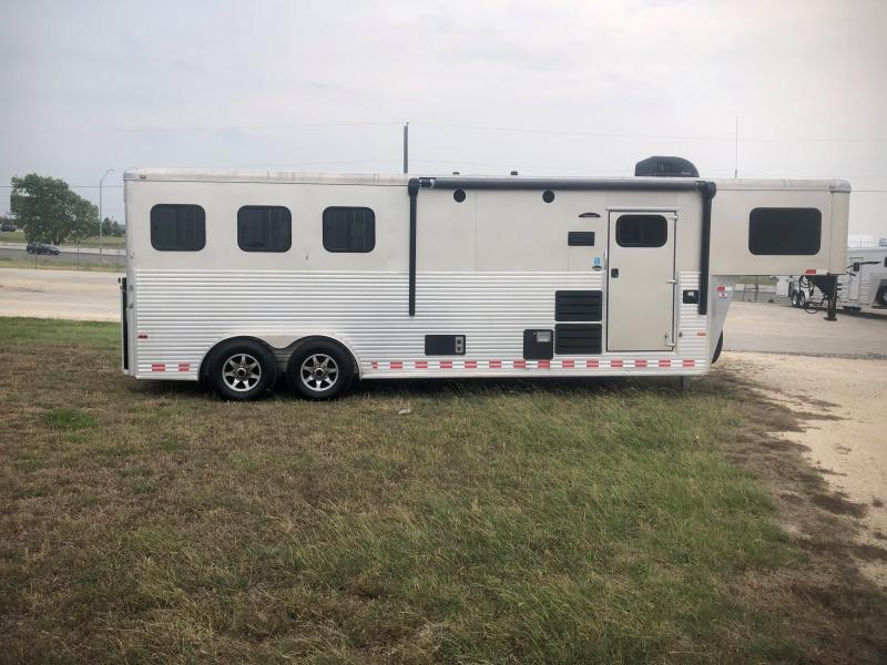 2015 Sundowner Trailers 3 Horse with 9 ft SW and slide Horse Trailer 2015 Sundowner Trailers 3 Horse with 9 ft SW and slide Horse Trailer