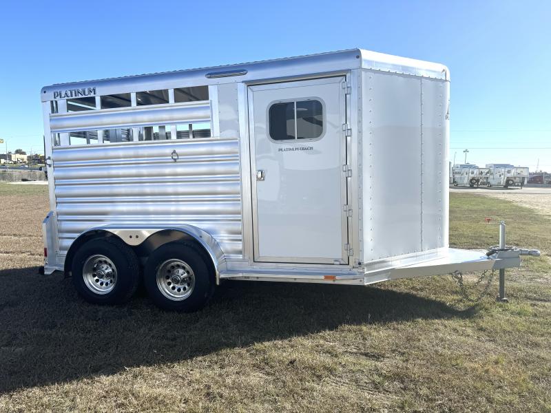 2025 Platinum Coach 2 Horse BP Horse Trailer cT4jDstvlq5s