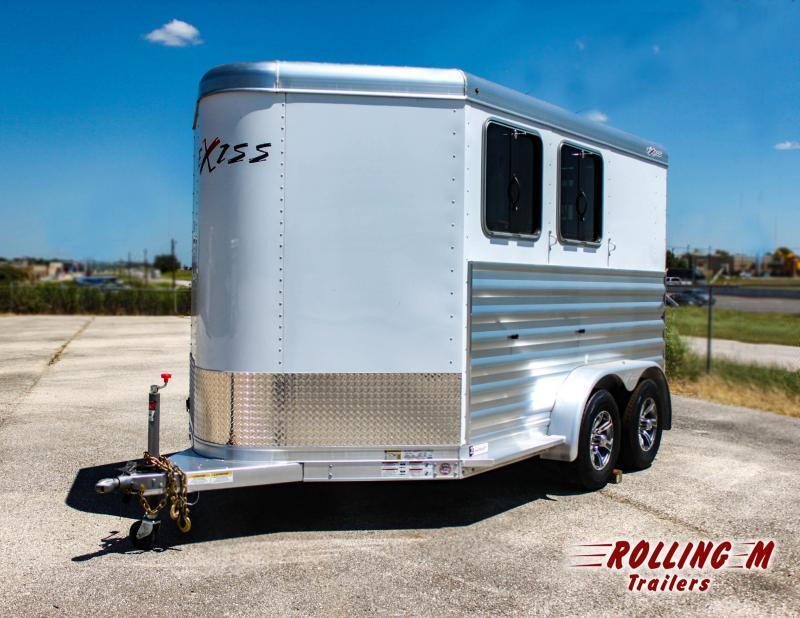 2023 Exiss Trailers 3 Horse CXF Bumper Pull Horse Trailer Horse