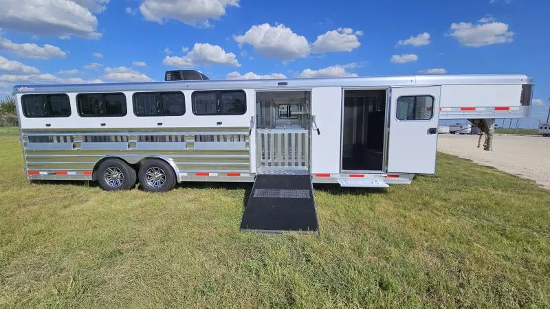 new Stock / Stock Combo Trailers Exiss Trailers  for sale, in Jarrell, TX Thumbnail 3