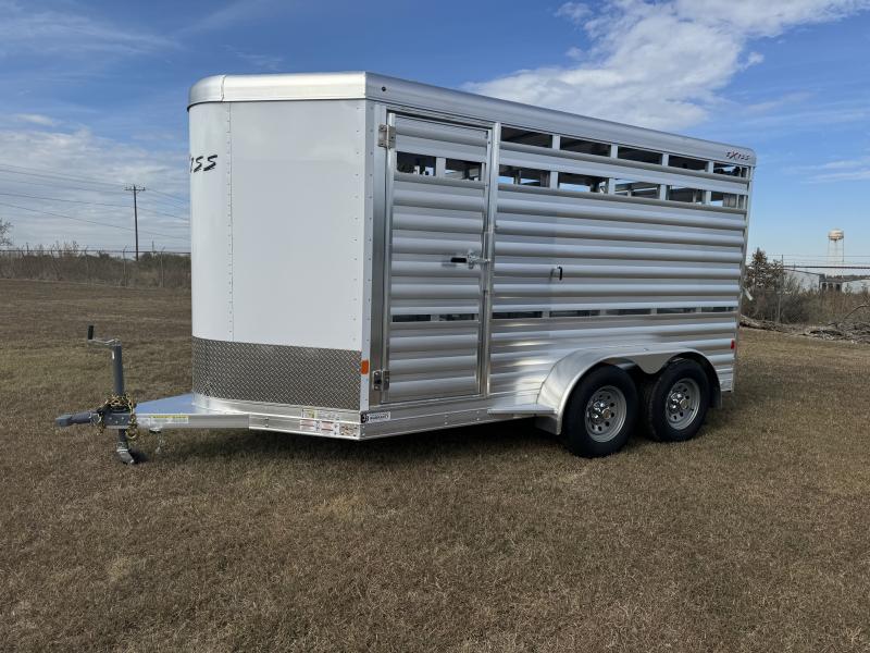 2025 Exiss Trailers STK 613 Bumper Pull Livestock Trailer y5AYCGa9tpiu