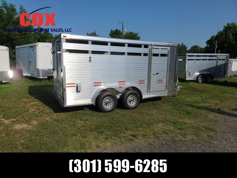2021 W-W Trailer All Aluminum Bp STock Trailer Livestock Trailer 2021 W-W Trailer All Aluminum Bp STock Trailer Livestock Trailer
