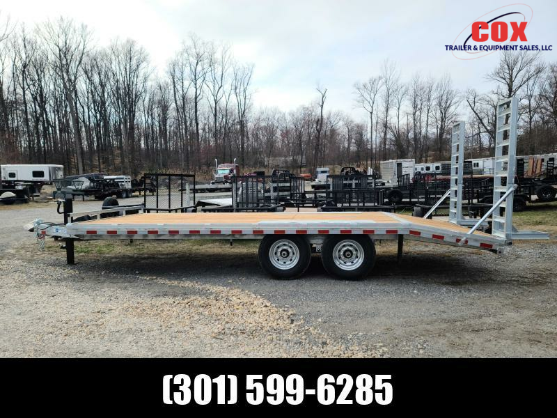 2025 BWISE Equipment trailer Galvanized Deck Over Deckover Trailer 1742066138
