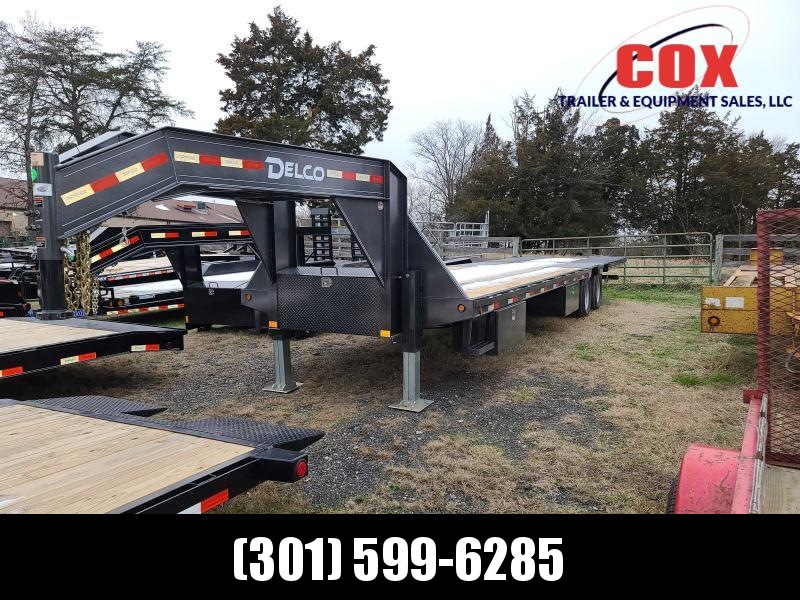 2022 Delco Trailers 32 GN HYDRAULIC TAIL 12 TON Flatbed Trailer 2022 Delco Trailers 32 GN HYDRAULIC TAIL 12 TON Flatbed Trailer