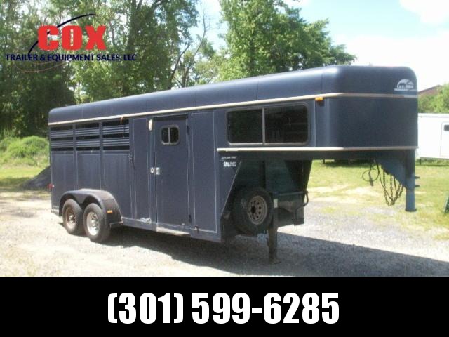 1996 Sundowner Trailers 3-H RANCHER SPECIAL GN Horse Trailer 1996 Sundowner Trailers 3-H RANCHER SPECIAL GN Horse Trailer