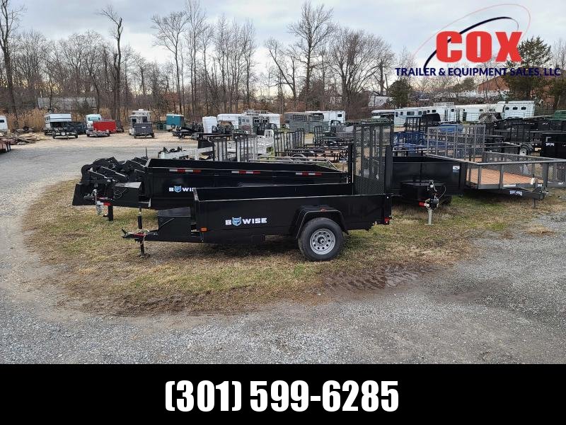 2023 BWISE Single Axle Dump Landscaper Dump Trailer 2023 BWISE Single Axle Dump Landscaper Dump Trailer
