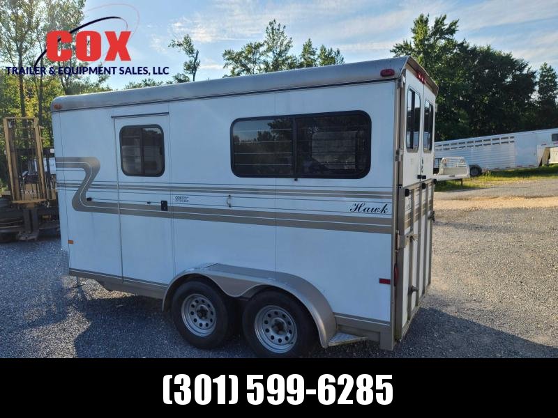 1997 Hawk Trailers 2-h Tb Drrm Horse Trailer 1997 Hawk Trailers 2-h Tb Drrm Horse Trailer