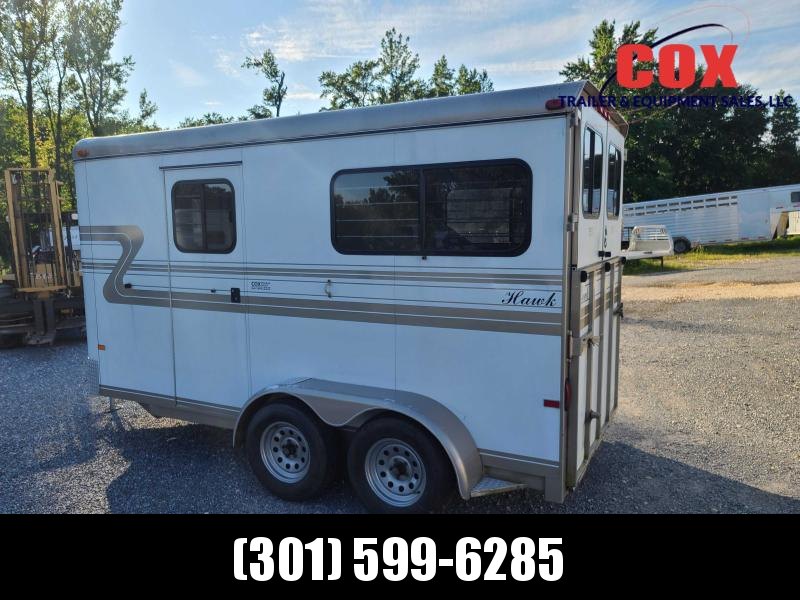 1997 Hawk Trailers 2-h Tb Drrm Horse Trailer 1997 Hawk Trailers 2-h Tb Drrm Horse Trailer