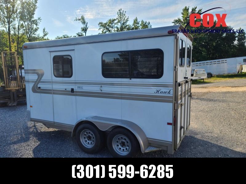 1997 Hawk Trailers 2-h Tb Drrm Horse Trailer 1997 Hawk Trailers 2-h Tb Drrm Horse Trailer