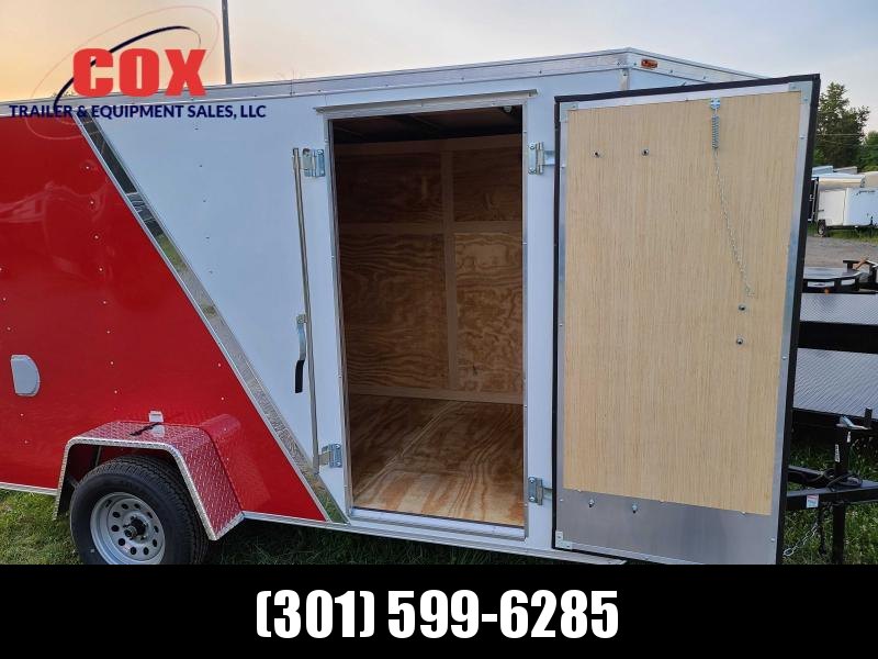 2021 Homesteader Trailers 6 X 12 V-NOSE RAMP DOOR Enclosed Cargo Trailer 2021 Homesteader Trailers 6 X 12 V-NOSE RAMP DOOR Enclosed Cargo Trailer