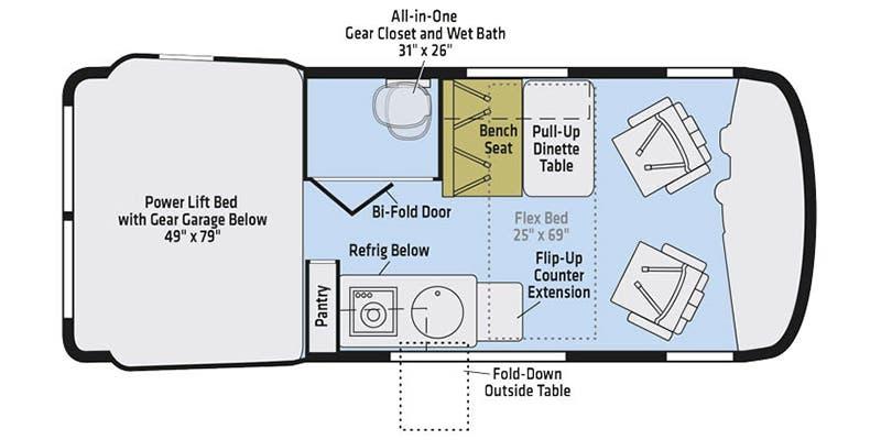2021 Winnebago Revel 44E Class B 2021 Winnebago Revel 44E Class B