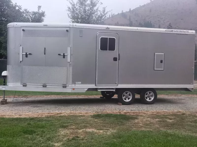 Featherlite Rocky Mountain Edition Snowmobile Trailer