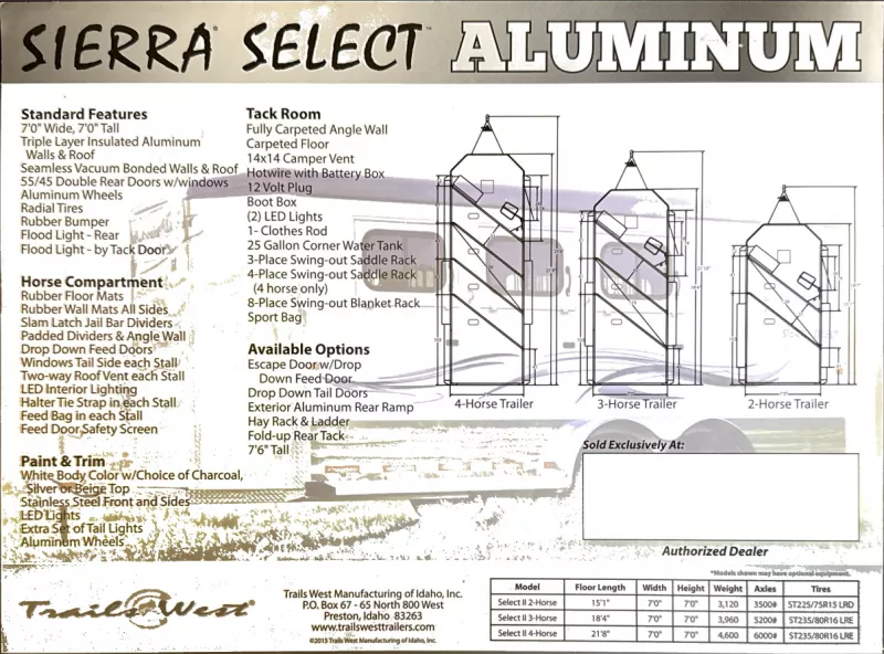used Horse Trailers Trails West  for sale, in Simi Valley, CA Thumbnail 3