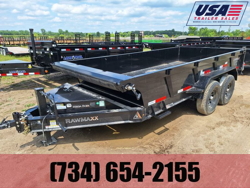 2024 Load Trail 83x14 Tandem Axle Dump Trailer W/48" sides Dump