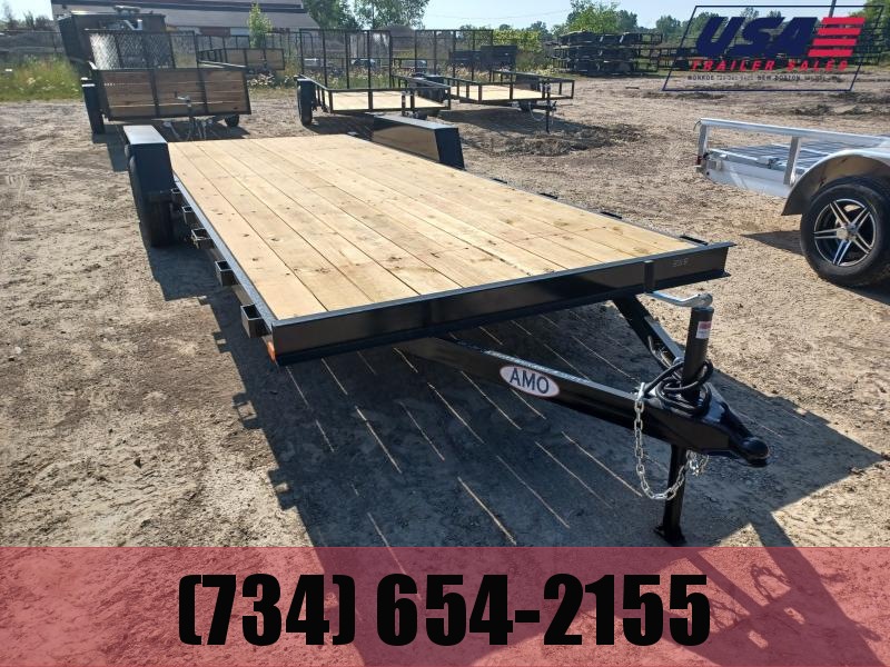 New 82x20 Carhauler Trailer W 2 Axle Brake & 2' Dove Tail New 82x20 Carhauler Trailer W 2 Axle Brake & 2' Dove Tail