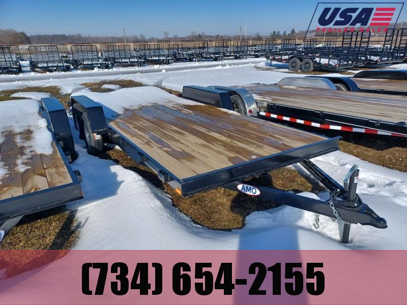 New 82x18 Carhauler Trailer W 1 Axle Brake New 82x18 Carhauler Trailer W 1 Axle Brake
