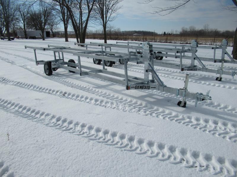 2022 Genesis 20' Single Axle Crank up Pontoon Boat Trailer 2022 Genesis 20' Single Axle Crank up Pontoon Boat Trailer