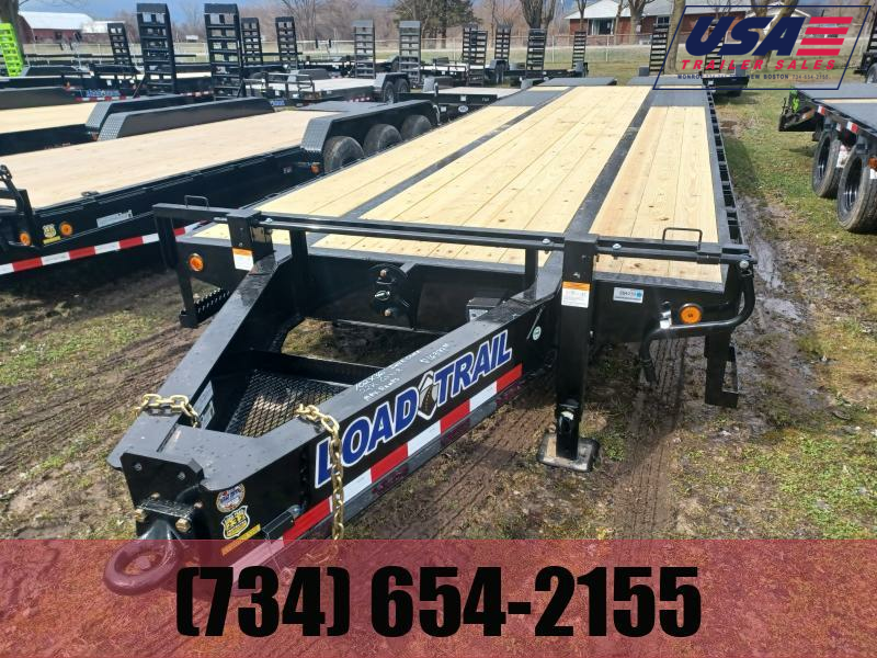 2024 Load Trail 102x25' Deck Over Trailer W/Max Ramps Dump, Equipment