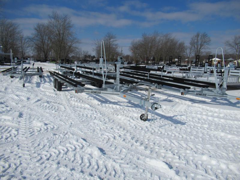 2021 Genesis 24' Tandeam Axle Float On Pontoon Boat Trailer 2021 Genesis 24' Tandeam Axle Float On Pontoon Boat Trailer