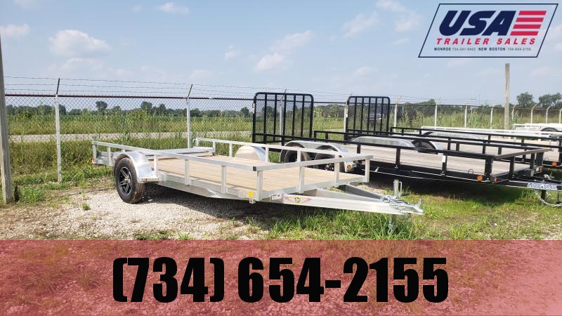 New 82x14 Landscape Trailer Aluminum Frame New 82x14 Landscape Trailer Aluminum Frame