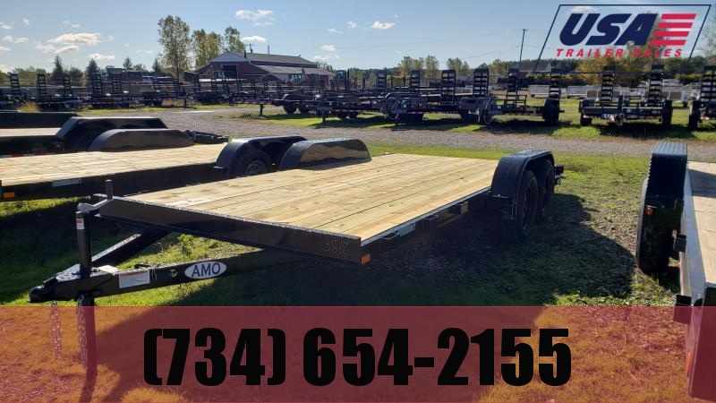 New 82x18 Carhauler Trailer W 2 Axle Brake New 82x18 Carhauler Trailer W 2 Axle Brake