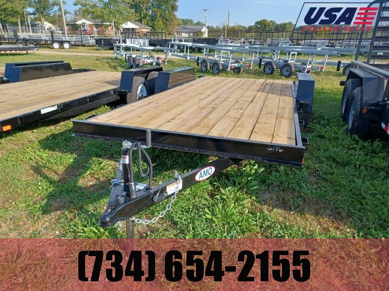 2022 AMO 18' Carhauler Trailer W 2 Axle Brake 2022 AMO 18' Carhauler Trailer W 2 Axle Brake
