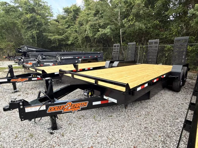 2025 Down 2 Earth Trailers 82X20 Equipment Trailer Lq2ZWah32eug