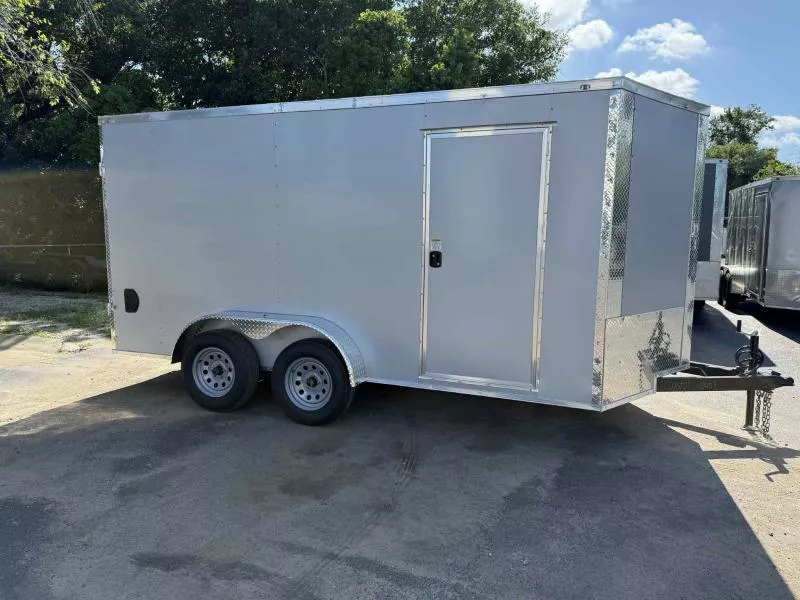 2025 J&C Suppliers 7X14 TA Cargo / Enclosed Trailer fbTzqisyurg8