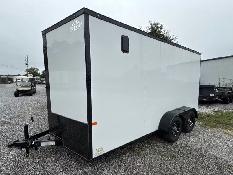 2026 Rock Solid Cargo 7X14 TA Cargo / Enclosed Trailer