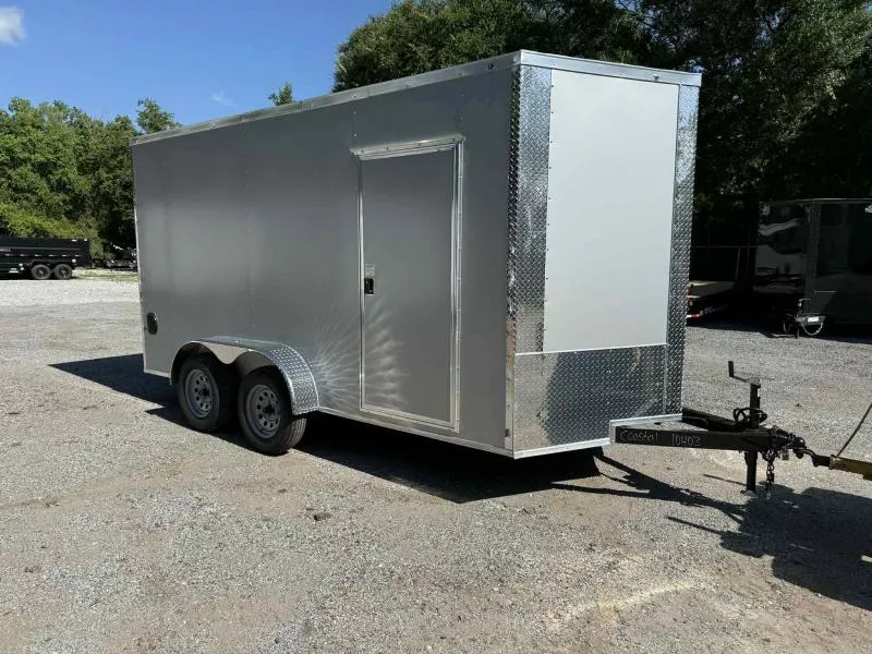 2025 J&C Suppliers 7X14 TA Cargo / Enclosed Trailer bxKGcSszovu5