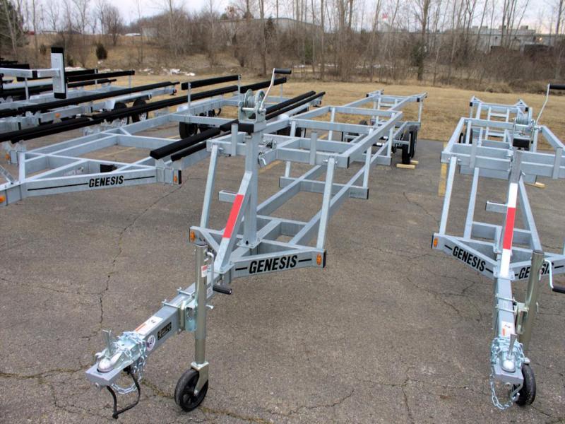 2021 Genesis Pontoon Trailer 28' Crank Up 2021 Genesis Pontoon Trailer 28' Crank Up